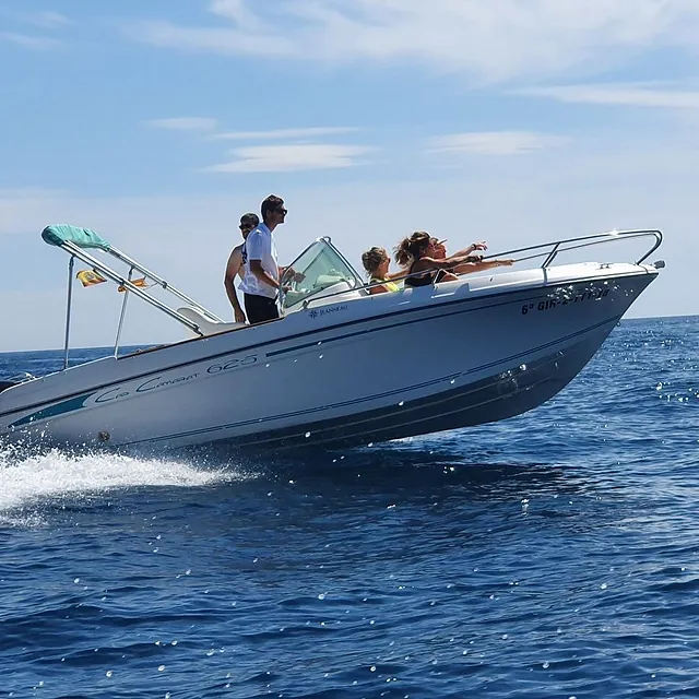 alquiler de barco con permiso estartit